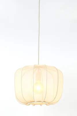 Productafbeelding van Japandi hanglamp Plumeria crème Ø 40cm