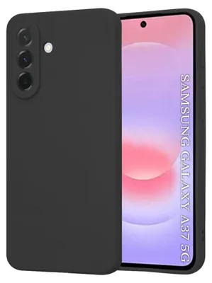 Produktbild von Techsuit – SoftFlex Silikonhülle für Samsung Galaxy A37 5G / Galaxy A36 5G – schwarz