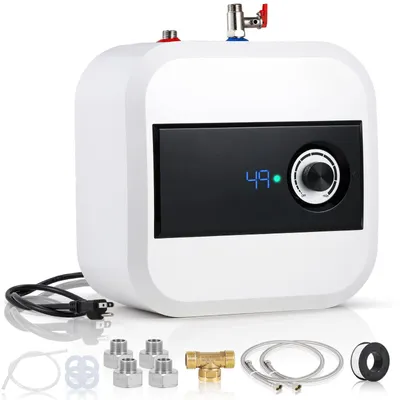 Obrázek produktu pro 10litrový podstojový ohřívač vody s digitálním displejem a výkonem 1500 W