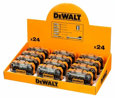 Produktbild von DEWALT Thekendisplay Schrauber-Set 12xDT71516M