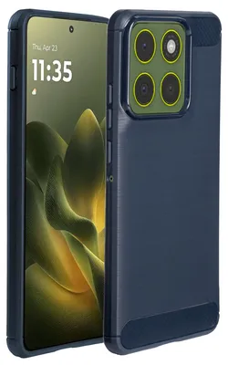 Productafbeelding van imoshion Brushed Backcover voor de Motorola Edge 70 - Donkerblauw