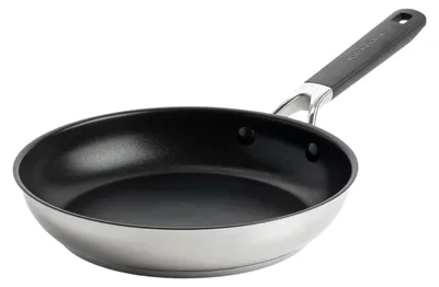 Produktbild von KitchenAid Classic Stainless Steel Bratpfanne silber 24cm Spülmaschinenfest