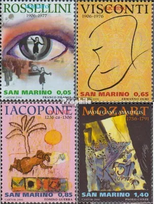 Produktbild von Briefmarken San Marino 2006 Mi 2276-2279 (kompl.Ausg.) postfrisch Jahrestage