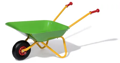 Zdjęcie produktu dla Metalowa taczka ogrodowa Rolly Toys, kolor zielony