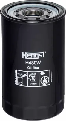 Produktbild von Ölfilter anschraubbar 210 mm HENGST FILTER passend für u.a. u.a. KOBELCO