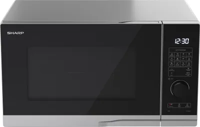 Productafbeelding van SHARP YC-PG254AE-S Magnetron met grillfunctie, 900W, 10 vermogensniveaus, 25 liter inhoud