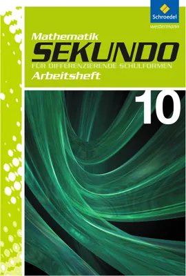 Produktbild von Sekundo 10. Arbeitsheft