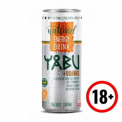 Image de YABU Boisson énergétique naturelle ORANGE 250ml YABU