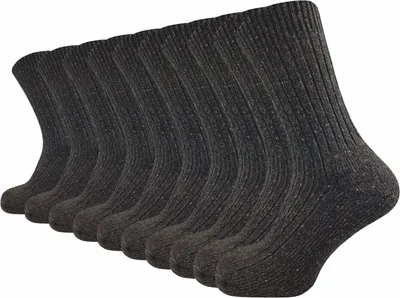 Produktbild von Gawilo Warme & gepolsterte Norwegersocken Herren (10 Paar), Braun / 51 - 54