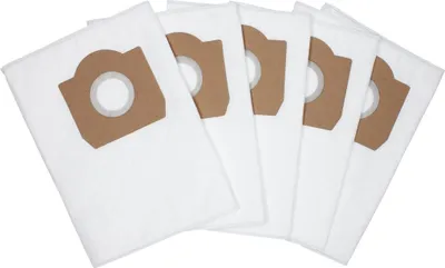 Produktbild von easyPART passend für 10060573 EUROPART 5 Stück Filterbeutel Staubsaugerbeutel Vlies wie KÄRCHER 6.959-130.0 69591300 für Staubsauger NassTrockenSauger Industriesauger