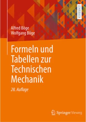 Obrázok produktu pre Formeln und Tabellen zur Technischen Mechanik