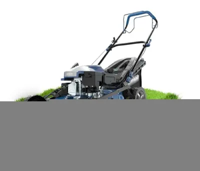 Image de 167 cm³. Tondeuse à essence 51 cm Carter en acier. Système Z-Tech Réglage en hauteur et pop-up automatique. 4 en 1 avec mulching.