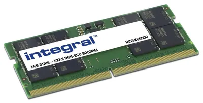Produktbild von Integral IN5V8GNHWBX, 8 GB, 1 x 8 GB, DDR5, 4800 MHz, 262-pin SO-DIMM