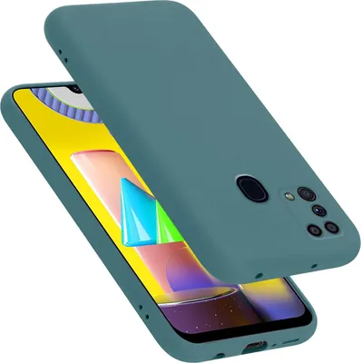 Image de Cadorabo Housse pour Samsung Galaxy M31 Housse en vert Housse pour portable Case Cover TPU Etui