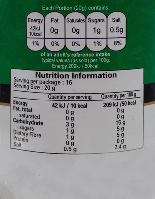 Produktbild von Shan Green Chutney, 315 g – Würziges Chutney mit frischen Kräutern