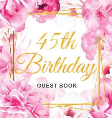 Produktbild von 45th Birthday Guest Book