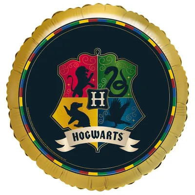 Image de Harry Potter - Ballon Poudlard - rond - Ø environ 45 cm