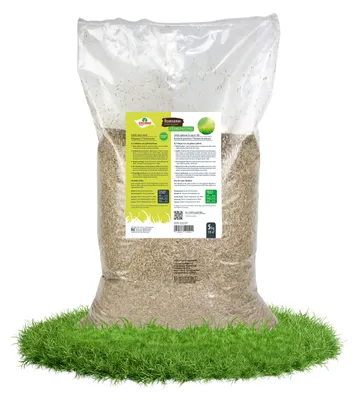 Produktbild von 1x5 kg VERDURMAX® Rasensamen schnellkeimend in RSM Qualität, Grassamen ideal für Neuansaat