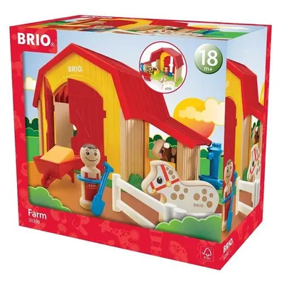 Produktbild von BRIO 30398 - Spielset - My Home Town Bauernhof