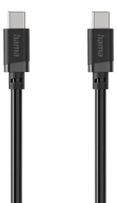 Obrázek produktu pro Hama 00201808, 2 m, USB C, USB C, USB 2.0, 0,48 Gbit/s, Černá