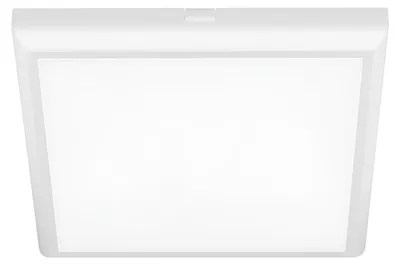 Produktbild von Braytron LED Panel Deckenleuchte Deckenlicht Eckig Flach 20W Wohnzimmer Kinderzimmer IP40 weiß