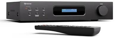 Obrázok produktu pre Auna HiFi stereo zosilňovač 2x60W s Bluetooth, diaľkové ovládanie, DAB+ rádio, vstup CD/DVD prehrávača - kvalitný audio zosilňovač pre CD prehrávače, gramofóny a rádio