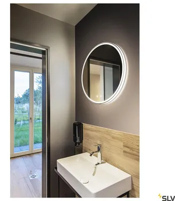 Obrázok produktu pre SLV 1004731 TRUKKO WL LED nástenné svietidlo okrúhle hliníkové IP44