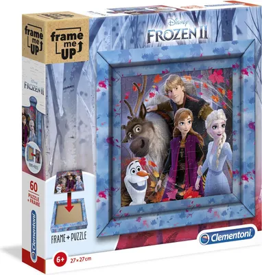Produktbild von Clementoni Frame Me Up Puzzle - Disney -  Frozen II (60 Teile)