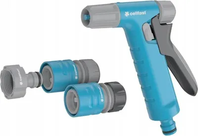 Zdjęcie produktu dla Cellfast | Zestaw zraszaczy - 3/4'' - Ergonomiczny - Wysoka jakość - Elastyczna regulacja
