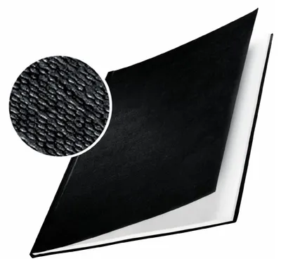Produktbild von Buchbindemappe Leitz Hardcover Classic schwarz 10 - 35  Blatt