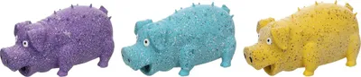 Immagine prodotto di Fenicottero giocattolo per cani Freckles pig, taglia: L