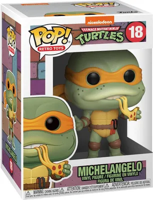 Produktbild von Teenage Mutant Ninja Turtles - Michelangelo 18 - Funko Pop! - Vinyl Figur