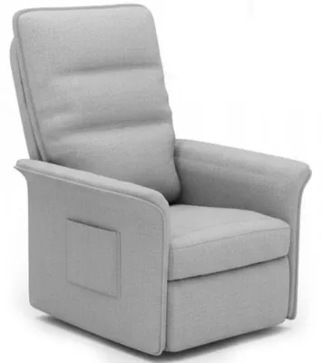 Immagine prodotto di Poltrona reclinabile elettrica X1LG-EUV2, capacità di carico 140 kg, colore grigio chiaro