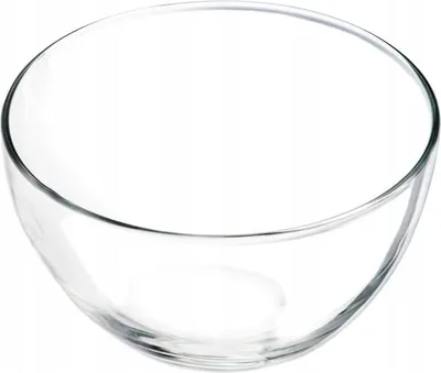 Obrázek produktu pro Kulatá skleněná mísa na salát 17 cm