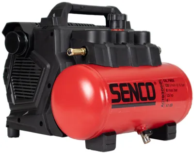 Image de Senco Montage Compresseur AC19306BL 8 Bar 120L/min Débit 6,0L chaudière