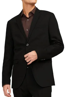 Produktbild von Jack & Jones 12199891, Elasthan, Polyester, Viskose, Schwarz