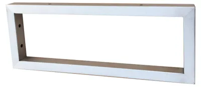 Obrázok produktu pre Nástenná konzola umývadla z brúseného nehrdzavejúcej ocele 500x150mm