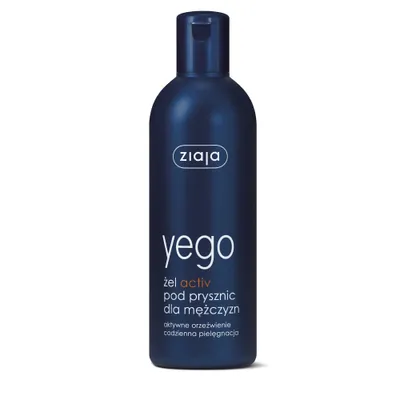 Zdjęcie produktu dla Ziaja Yego Żel pod prysznic dla mężczyzn Activ, 300 ml