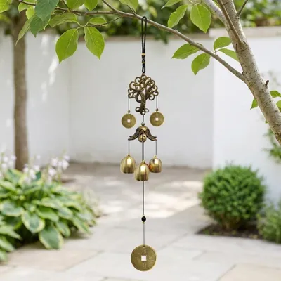 Windspiel aus Metall – Glocken-Windchime für Garten & Balkon