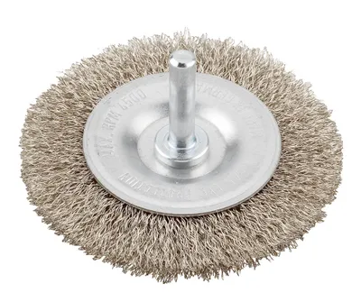 Obrázok produktu pre kwb 609810, Drôtený kotúč, 6 mm, 7,5 cm, 0,2 mm, Kov, Nerezová oceľ, Kameň, Drevo