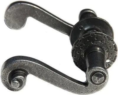 Produktbild von Famanu Türknopfset Vintage-Design - Antike Türdrücker (Paar)