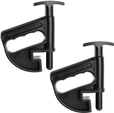 Produktbild von 2 Stück Reifenspanner, Reifenhalterungshilfe, Reifenhalterungstools und Fersenklemme für Reifenwechsler, Montagehilfe, Reifenhalterung für die meisten Felgen