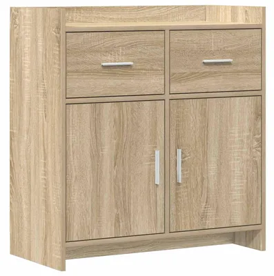 Zdjęcie produktu dla Bufet dąb Sonoma 75 x 36 x 80 cm Drewno inżynieryjne