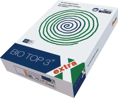 Image de Papier multifonctions A4Top3 80g/qm blanc UE=5x500 feuilles