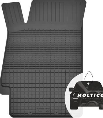 Produktbild von Fahrer Gummimatten mit Rand Auto Fußmatten Gummi Automatten Passgenau 1-teilig Set - passend für Honda Civic V 1990-1995