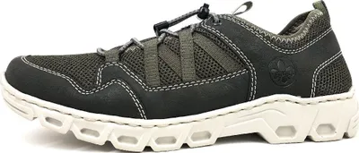 Produktbild von Rieker Herrenschuhe Slipper Sneaker Grün Freizeit, Schuhgröße:42 EU