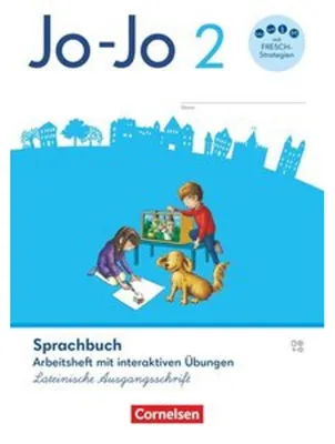 Produktbild von Jo-Jo Sprachbuch 2. Schuljahr - Allgemeine Ausgabe 2024 - Arbeitsheft mit interaktiven Übungen in Lateinischer Ausgangsschrift