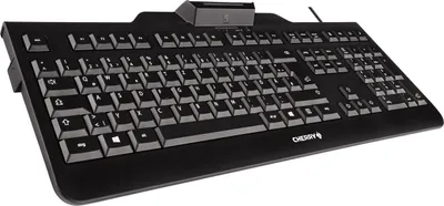 Zdjęcie produktu dla CHERRY KC 1000 SC, Pełnowymiarowy (100%), Przewodowa, USB, Mechaniczna, QWERTY, Czarny