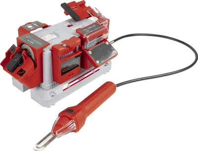 Image de Affûteuse multifonction 200 W - 6 vitesses avec meules diamantée et corindon