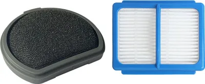 Produktbild von Trade-Shop 2in1 Filter-Set (HEPA-Filter + Vormotorfilter) kompatibel mit AEG 900923092, 900923093, ASKQX9, AEF167, 90027737200 / Staubsauger Zubehör
